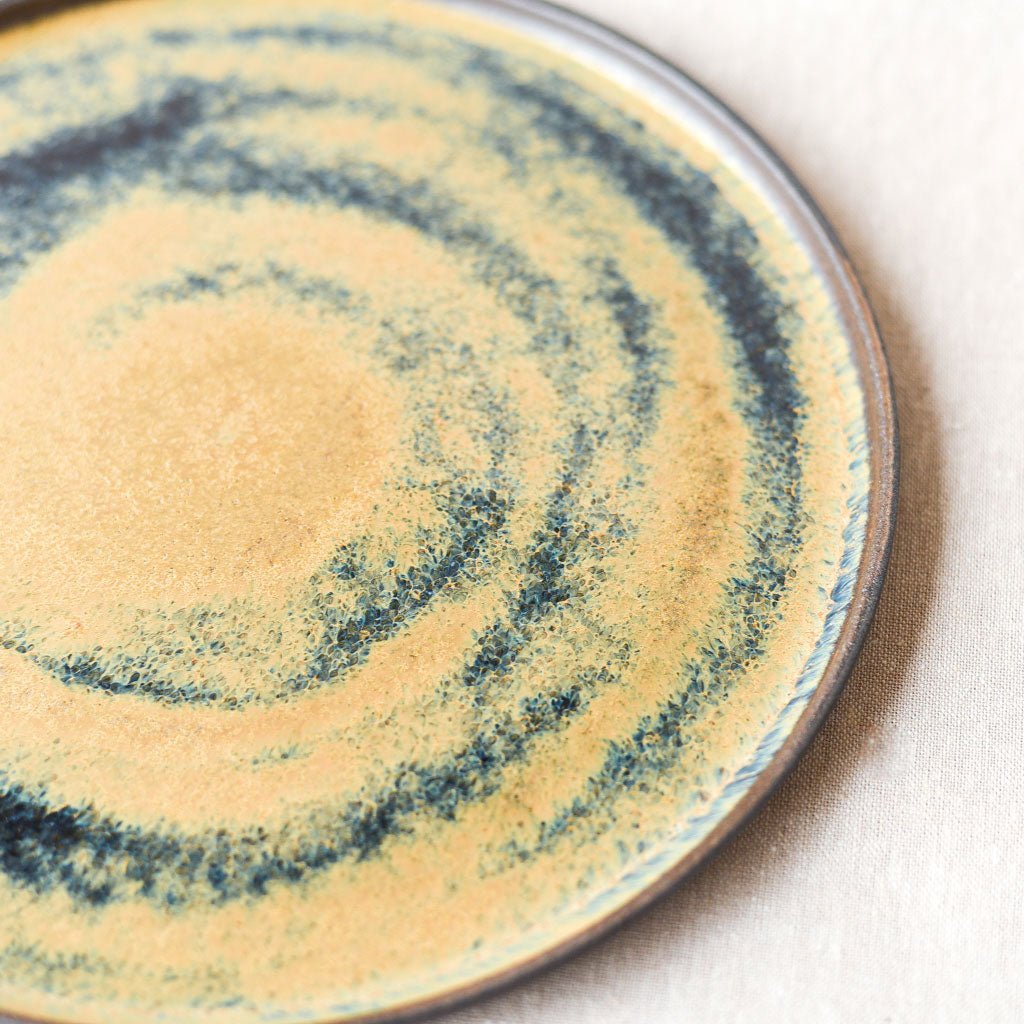 Steingut Pottery : Sandy Sea Plate #2 - the workroom