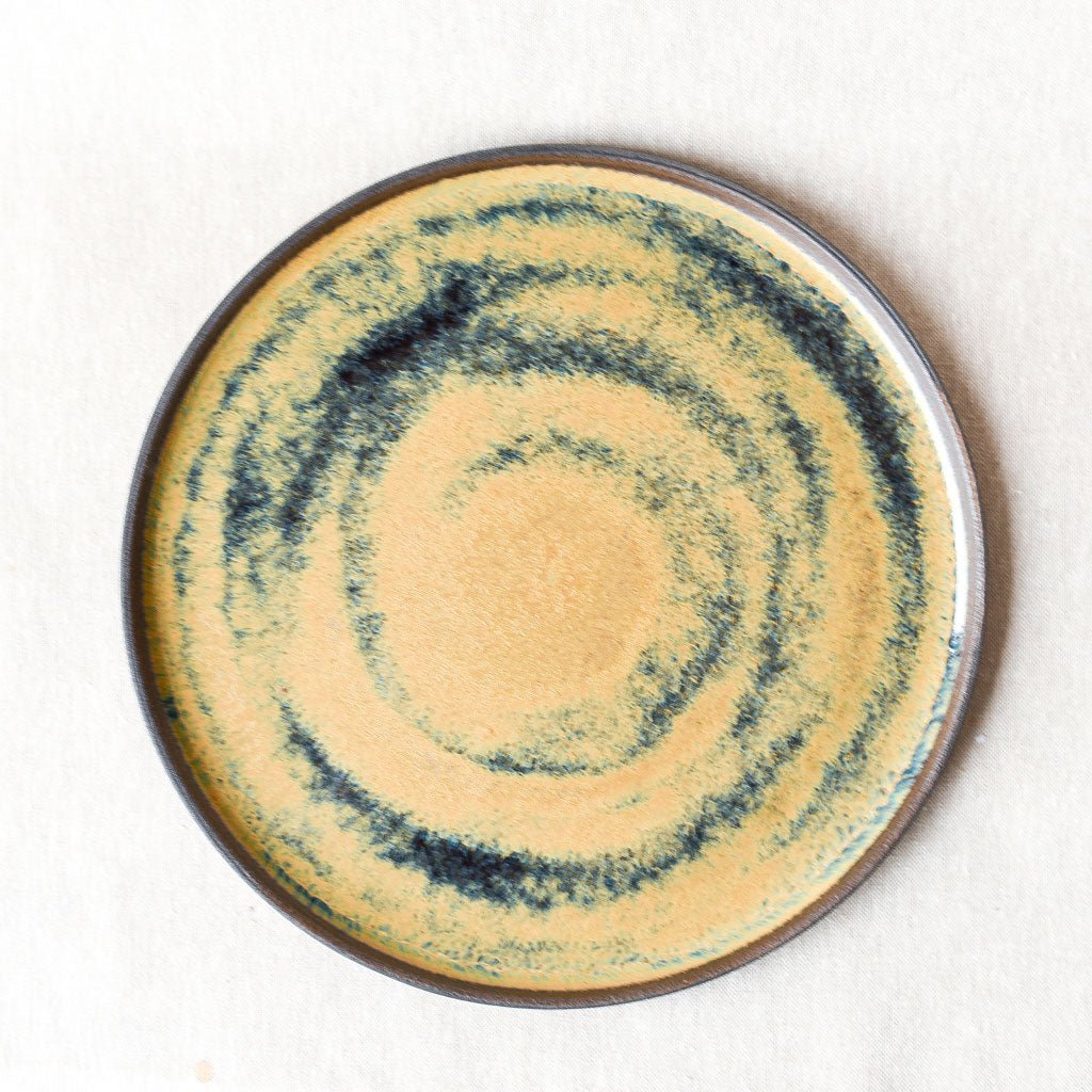 Steingut Pottery : Sandy Sea Plate #2 - the workroom