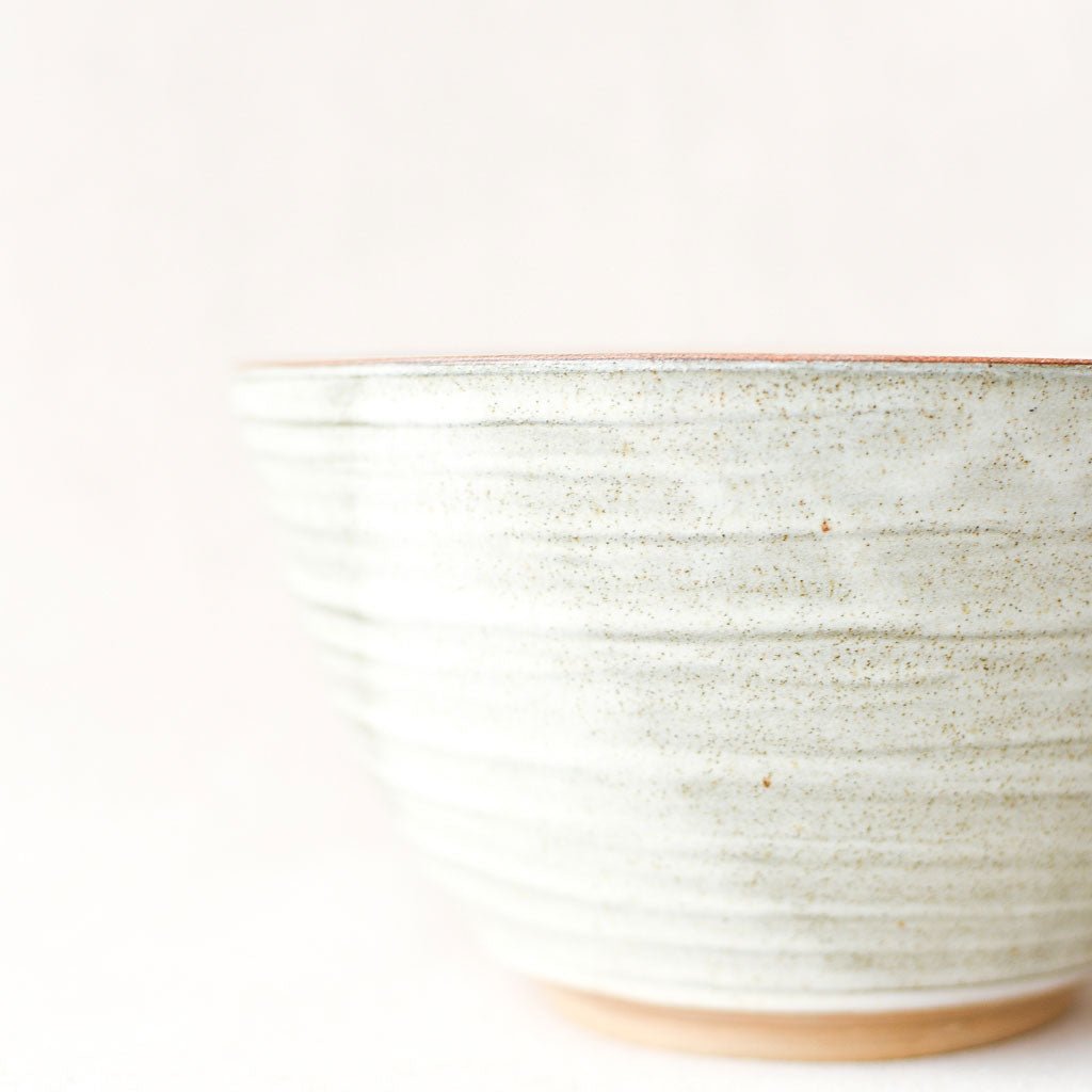 Steingut Pottery : Speckled Grey & White Bowl - the workroom