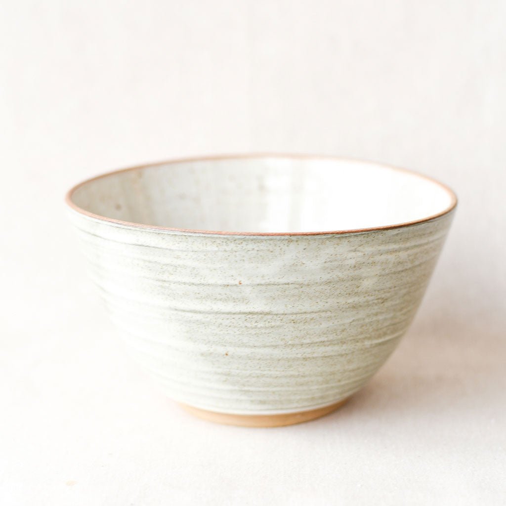 Steingut Pottery : Speckled Grey & White Bowl - the workroom