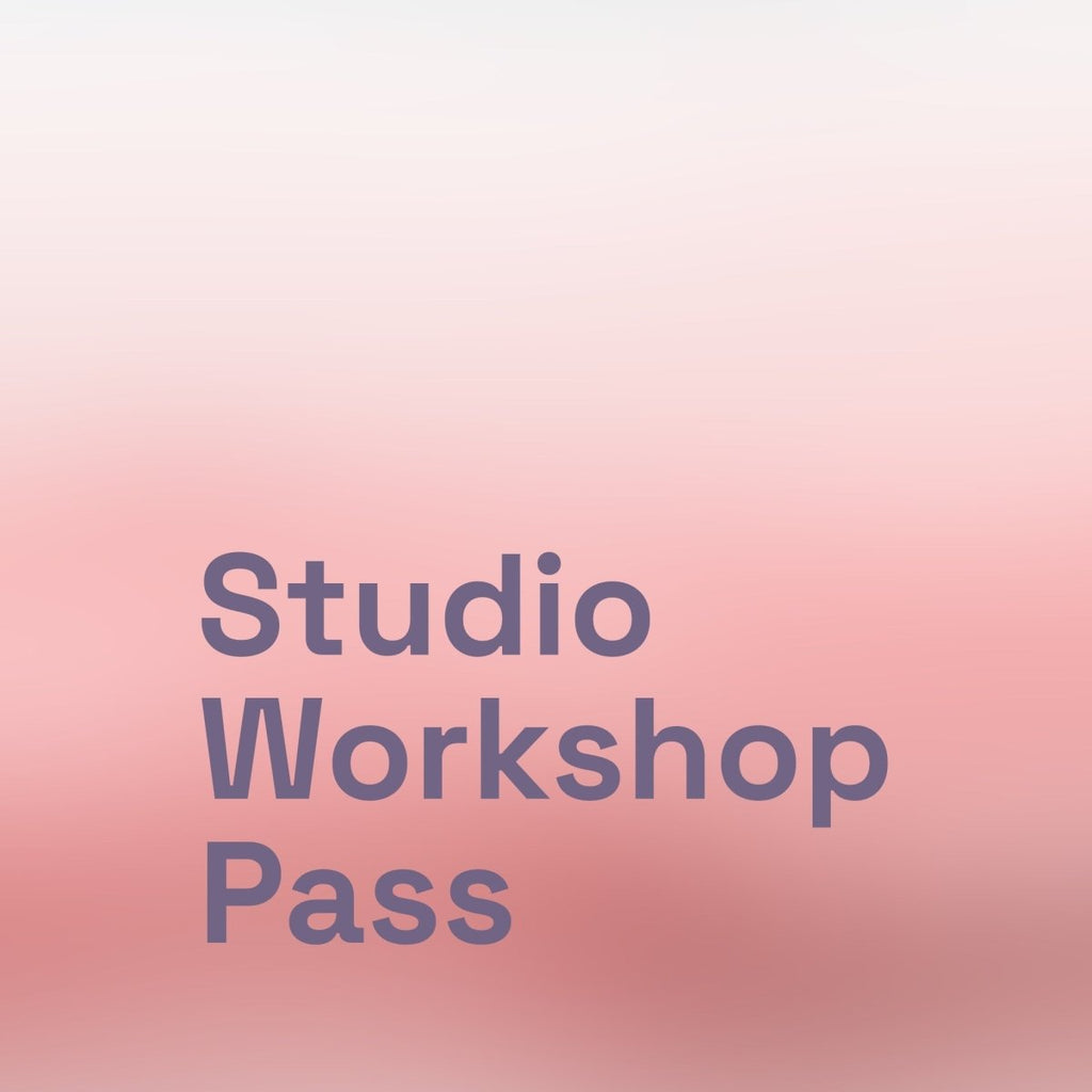 The Studio Workshop Pass - the workroom