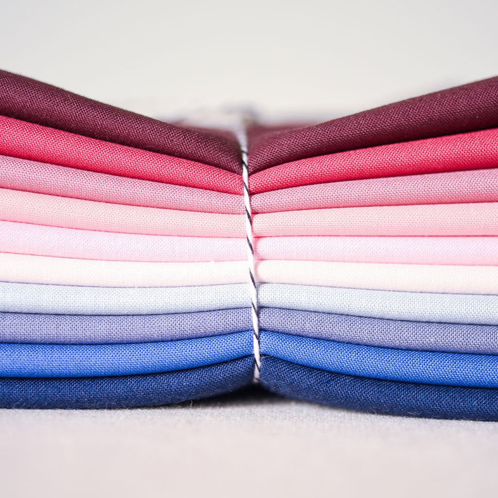 the workroom : Karyn's Solids Bundle : Blue Rose - the workroom