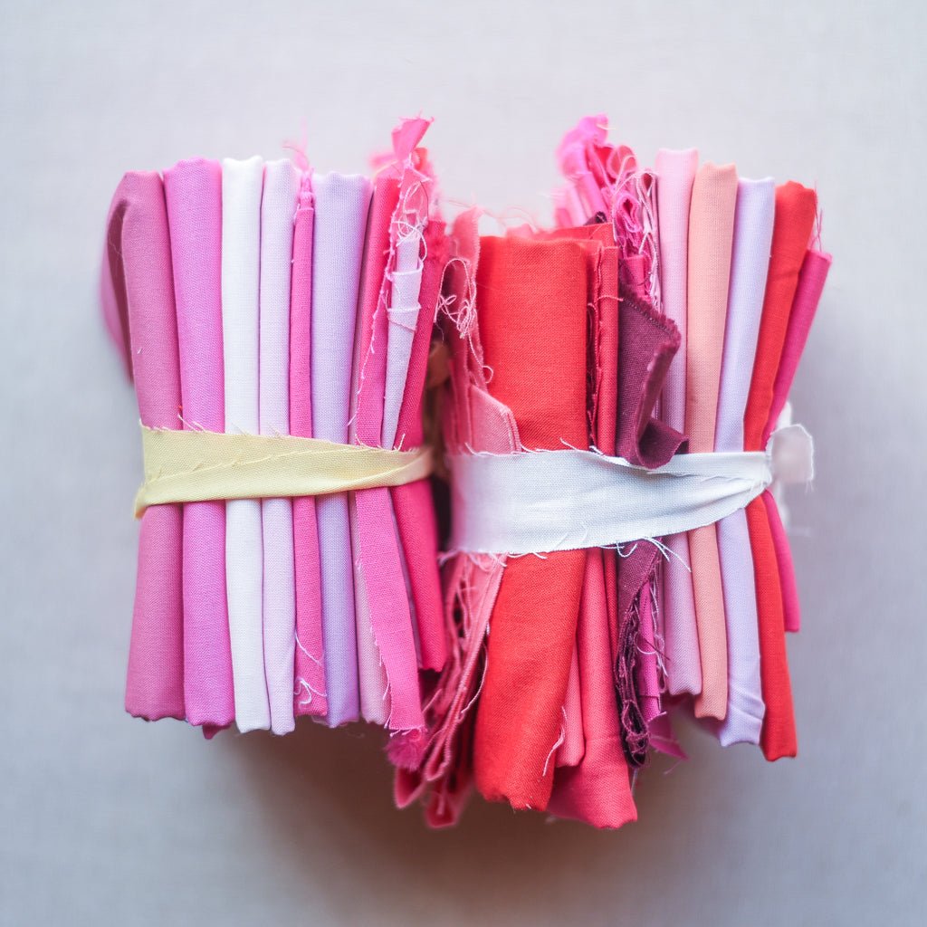 the workroom : Scrap Bundle : Kona Solids : 500 grams - the workroom