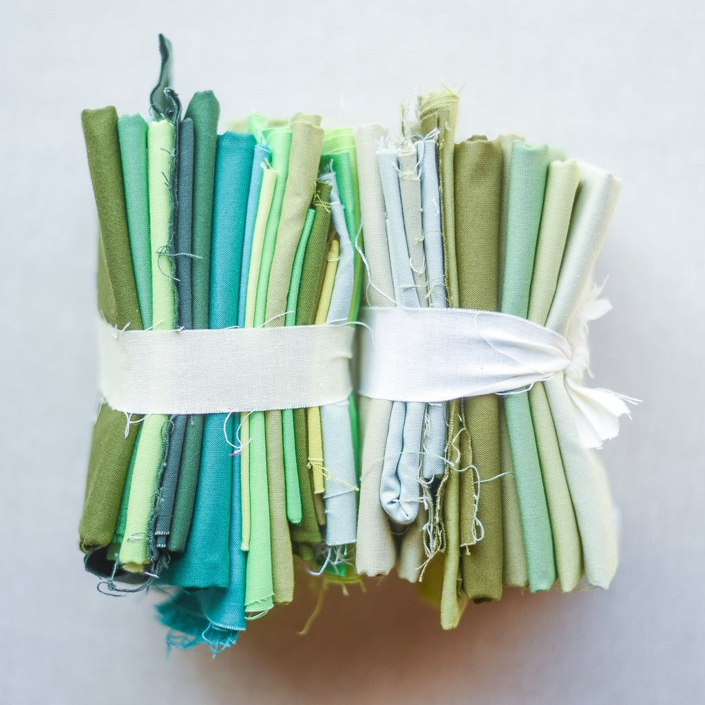 the workroom : Scrap Bundle : Kona Solids : 500 grams - the workroom