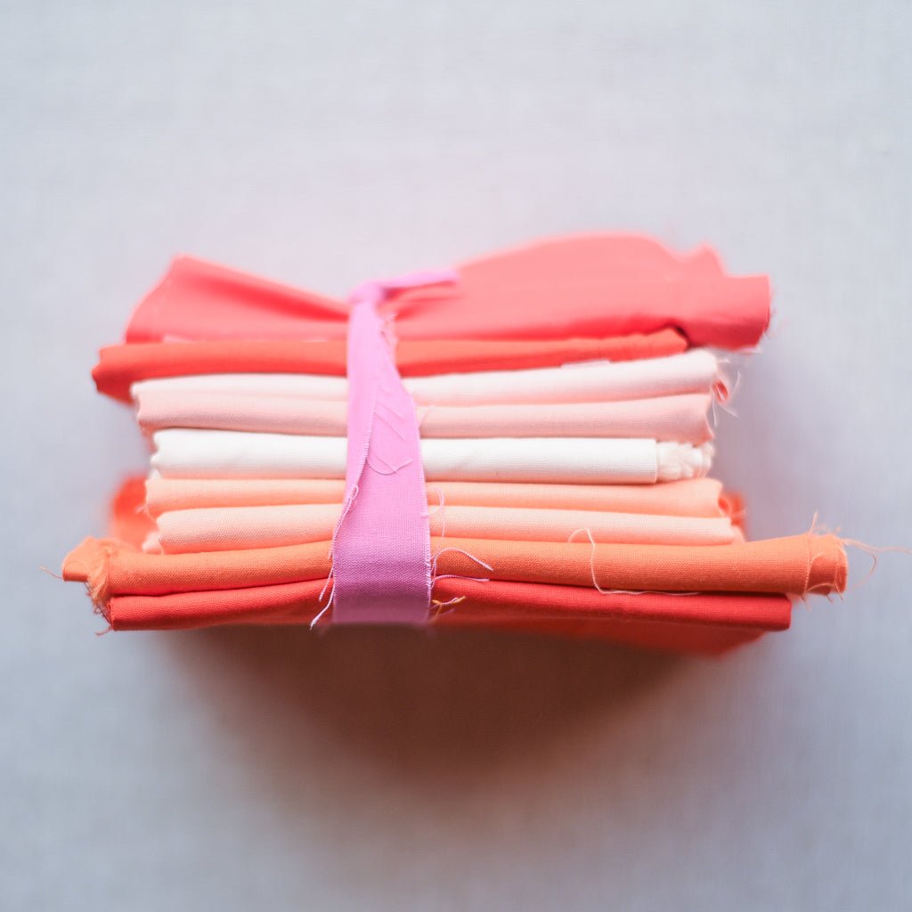 the workroom : Scrap Bundle : Kona Solids : 500 grams - the workroom