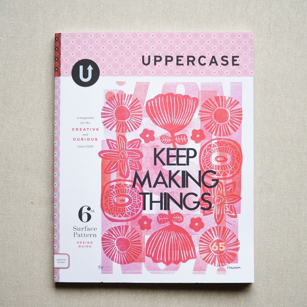 Uppercase Magazine : Issue 65 : 6th Surface Pattern Design Guide - the workroom