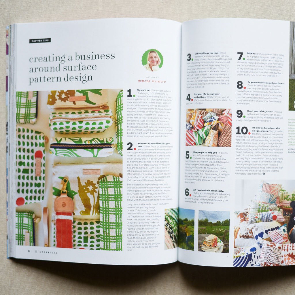 Uppercase Magazine : Issue 65 : 6th Surface Pattern Design Guide - the workroom