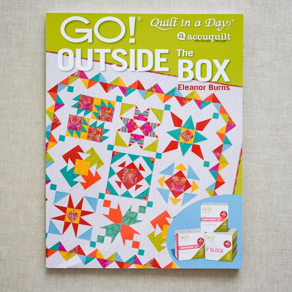 Accuquilt : GO! Outside the Box by Eleanor Burns Book - the workroom