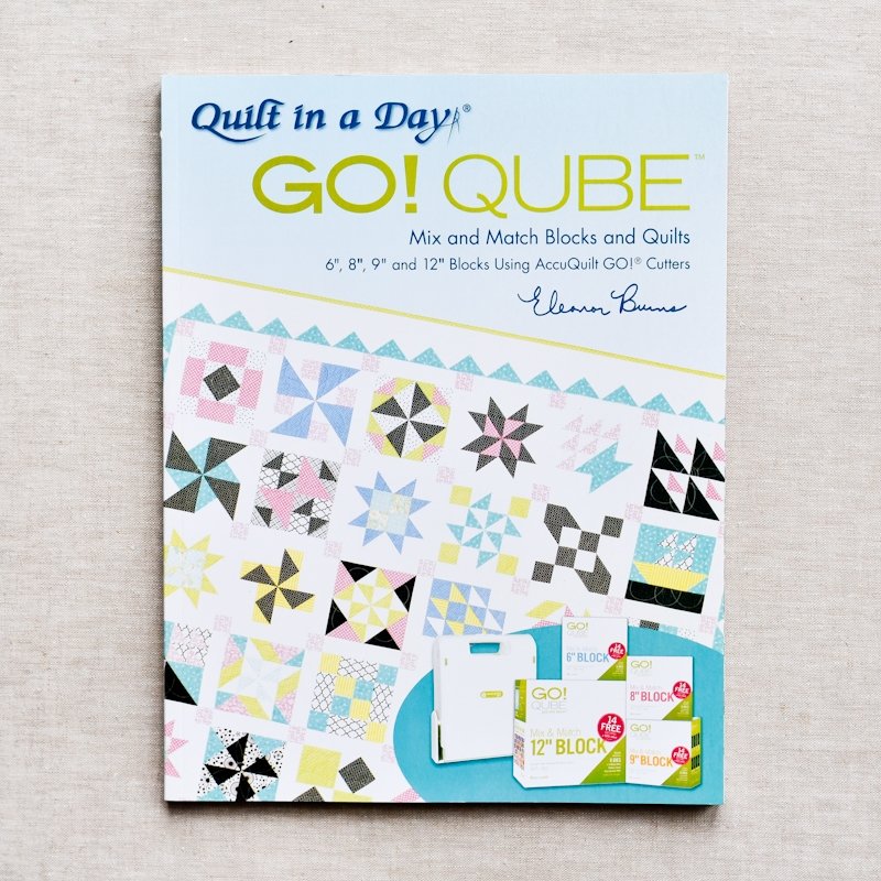 Accuquilt : GO! Qube by Eleanor Burns Book : 2nd Edition - the workroom
