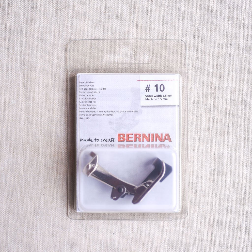 Bernina : New Style : #10 Edgestitch Foot : slot up to 5.5mm - the workroom