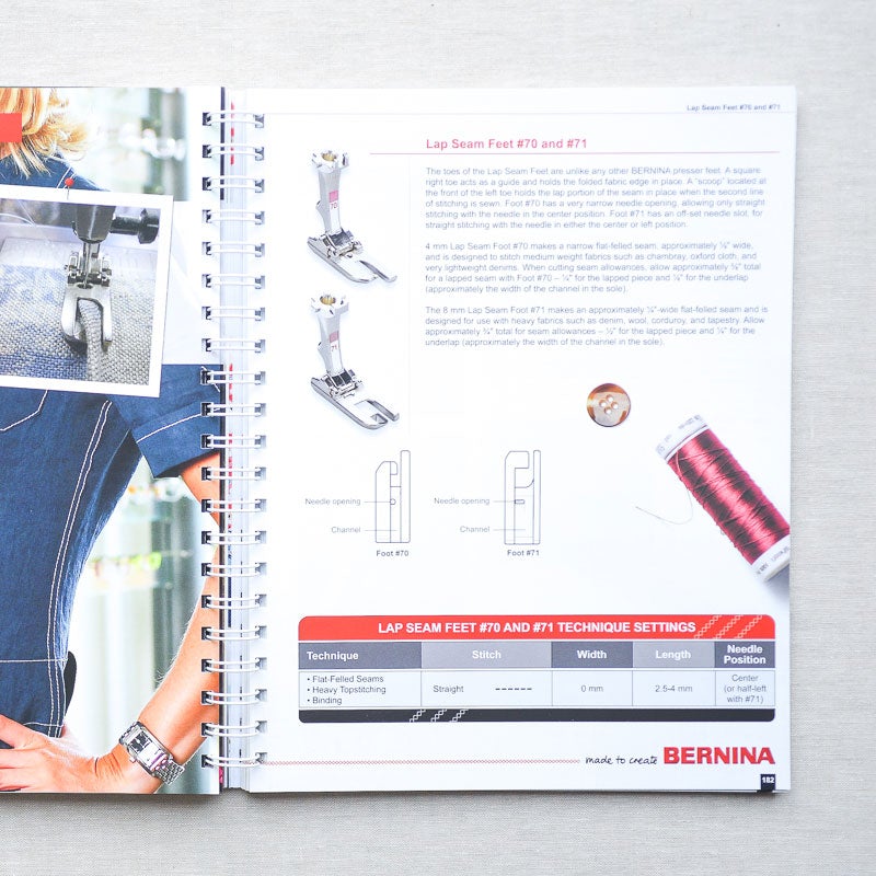 Bernina : The Big Book of Presser Feet : A Guide To Bernina Presser Fe ...