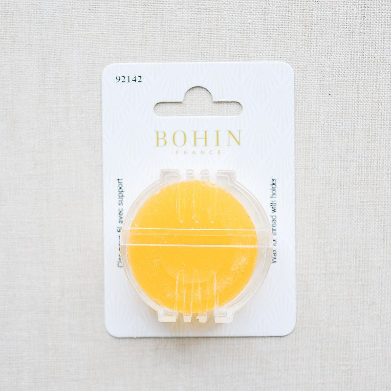 Bohin : Beeswax with Holder - the workroom