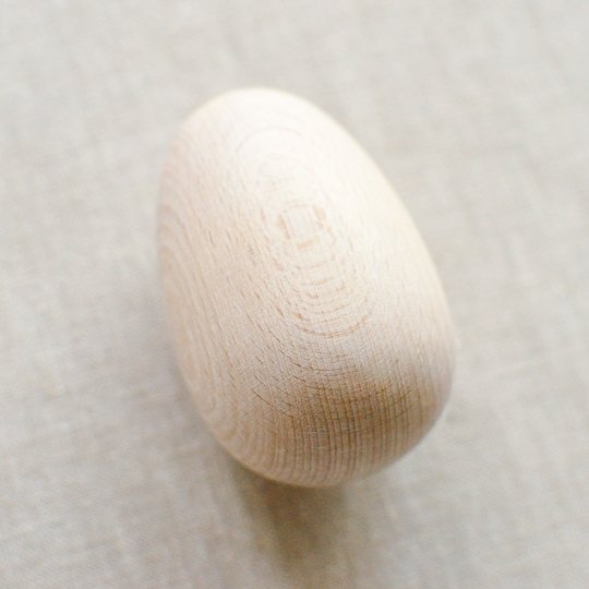 Bohin : Wooden Darning Egg - the workroom