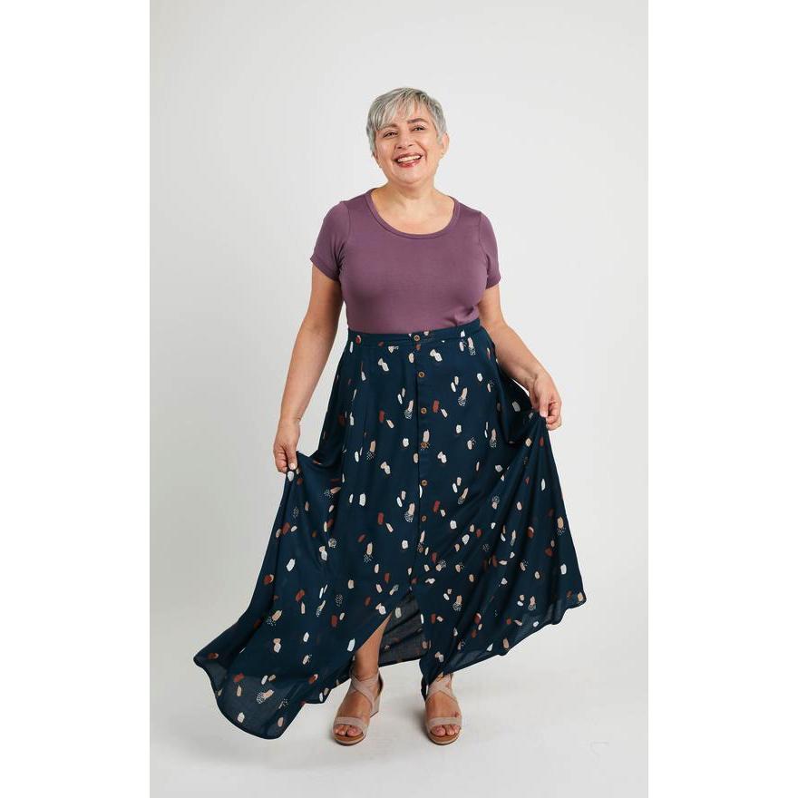 Cashmerette : Holyoke Maxi Dress & Skirt Pattern - the workroom