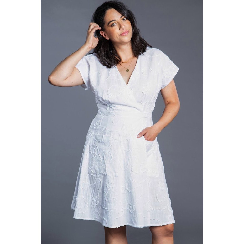 Closet Core Patterns : Elodie Wrap Dress Pattern - the workroom