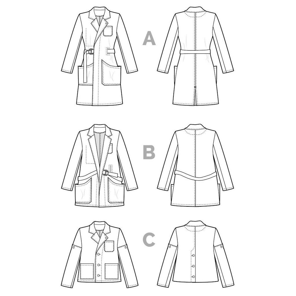 Closet Core Patterns : Sienna Maker Jacket Pattern - the workroom