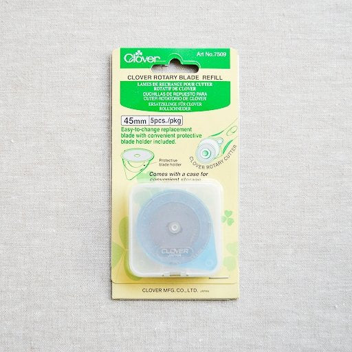 Clover : 45mm Rotary Cutter Blade : 5 pcs - the workroom