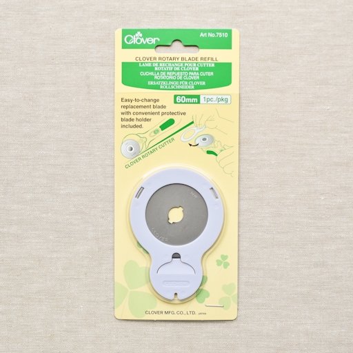 Clover : 60mm Rotary Cutter Blade : 1 pc - the workroom