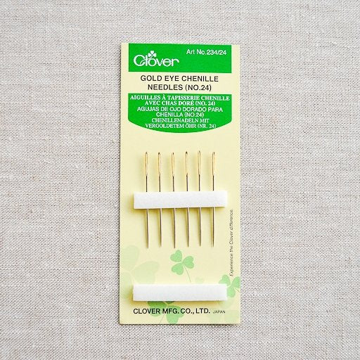 Clover : Gold Eye Chenille Needles - the workroom