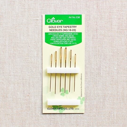 Clover : Gold Eye Tapestry Needle - the workroom