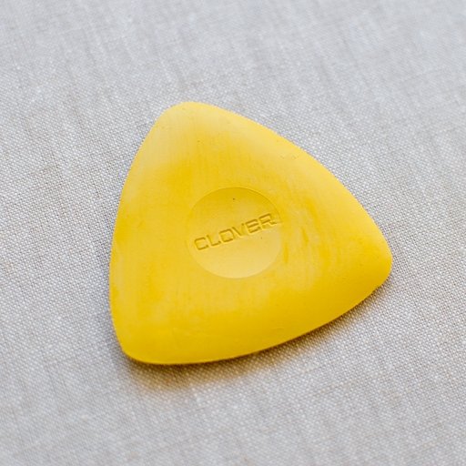 Clover Triangle Tailor's Chalk - Yellow