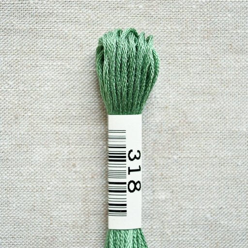 Cosmo : Cotton Embroidery Floss : 318 - the workroom