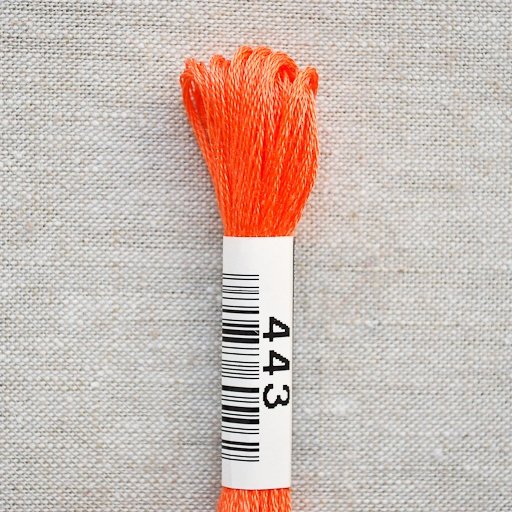 Cosmo : Cotton Embroidery Floss : 443 - the workroom