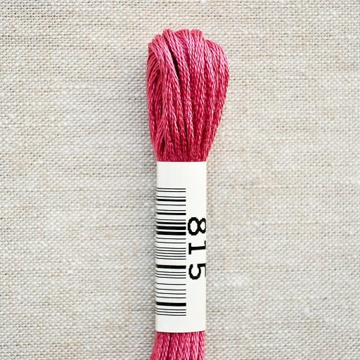 Cosmo : Cotton Embroidery Floss : 815 - the workroom