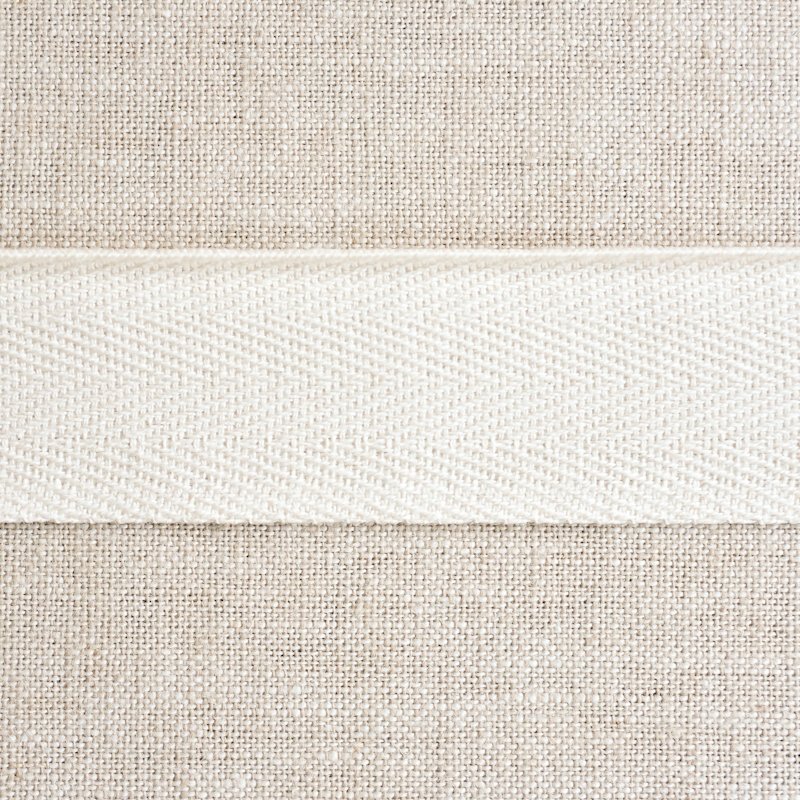 Cotton Twill Tape : 1” Wide : Natural - the workroom