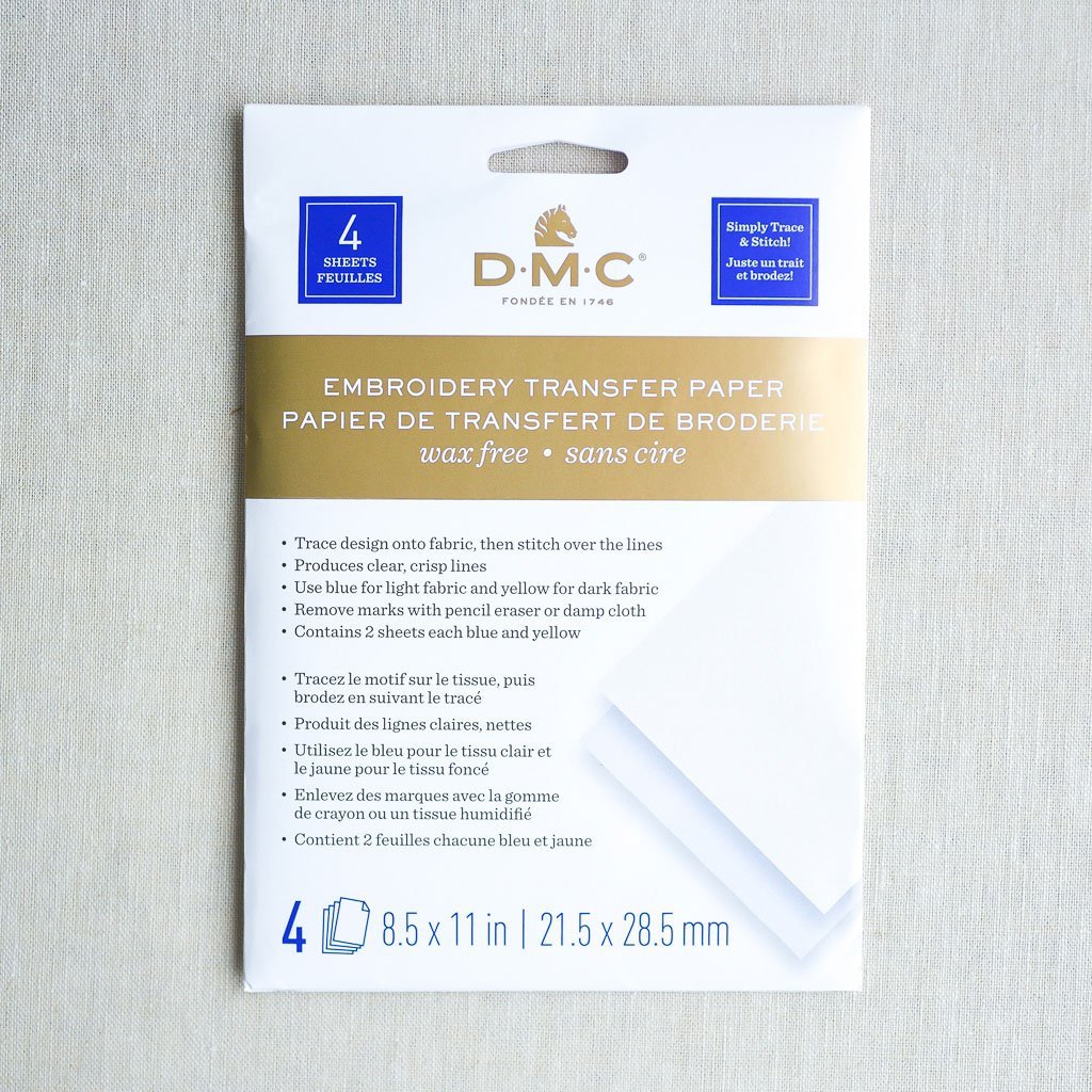 DMC : Embroidery Tracing Paper - the workroom