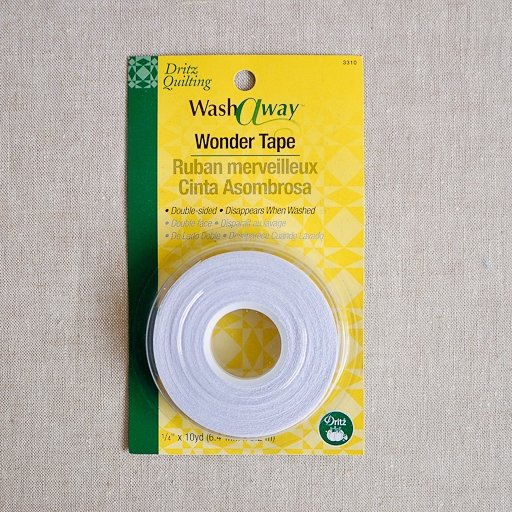 Dritz : Wash-Away Wonder Tape : 1/4" x 10 yd - the workroom