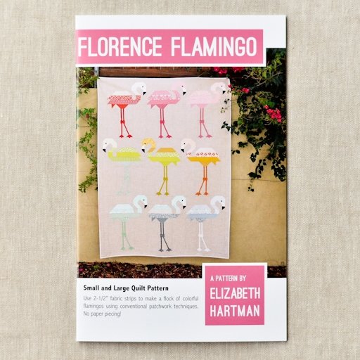 Elizabeth Hartman : Florence Flamingo Quilt Pattern - the workroom