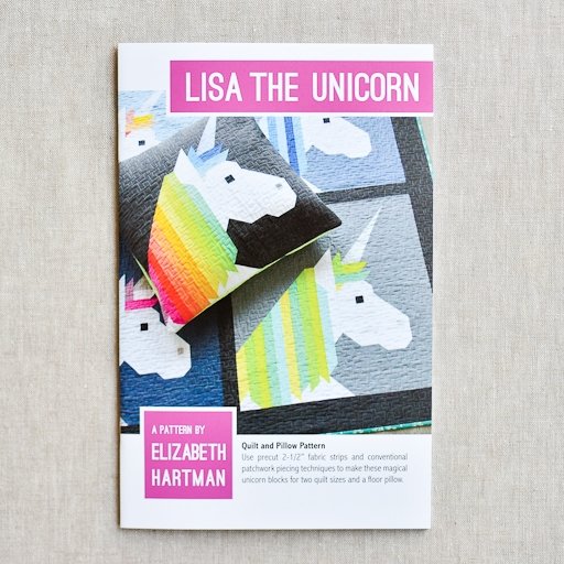 Elizabeth Hartman : Lisa The Unicorn Quilt Pattern - the workroom
