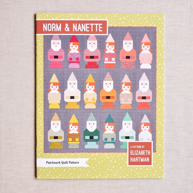 Elizabeth Hartman : Norm and Nanette Quilt Pattern - the workroom