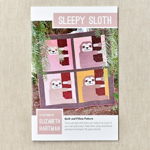 Elizabeth Hartman : Sleepy Sloth Quilt Pattern - the workroom