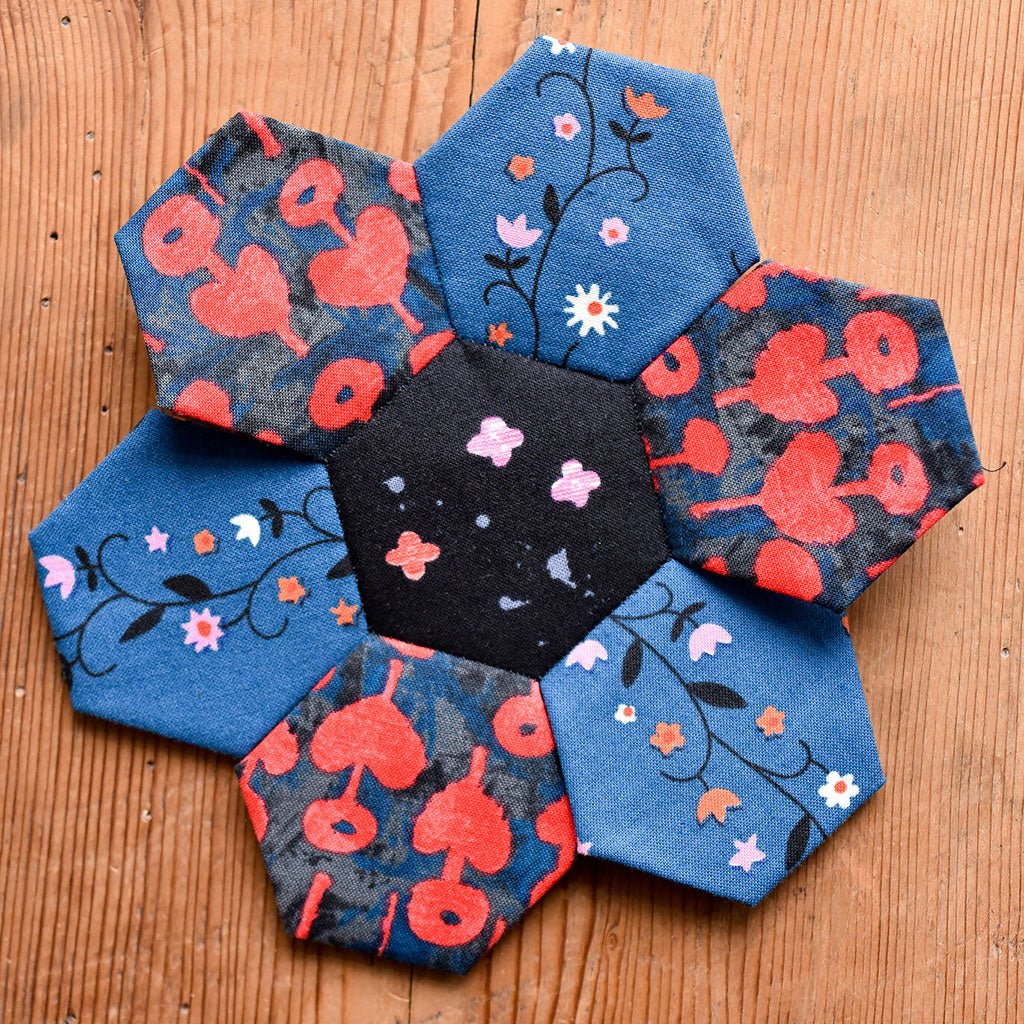 English Paper Piecing : Hexagons : Saturday March 30, 11am-2pm - the workroom
