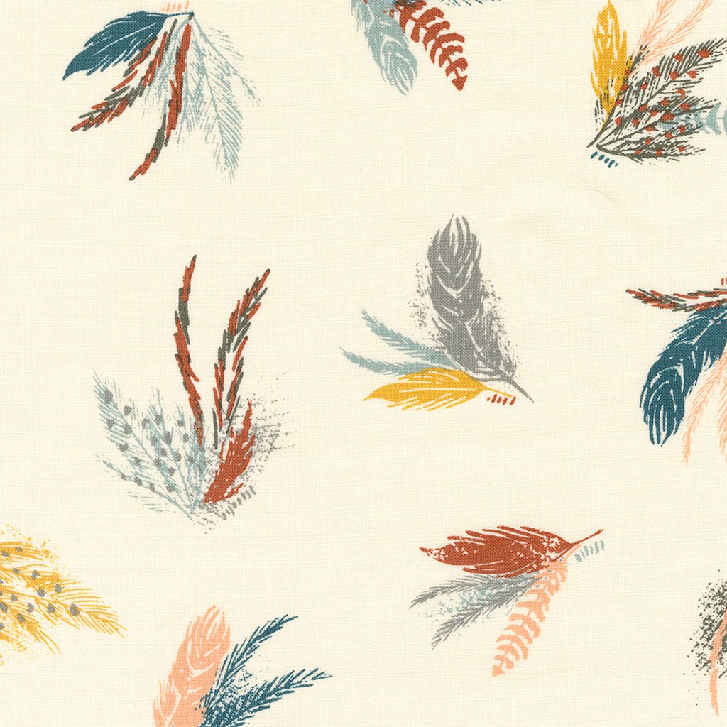 Fancy That Design House & Co. : Woodland & Wildflowers : Cream Feather Friends - the workroom