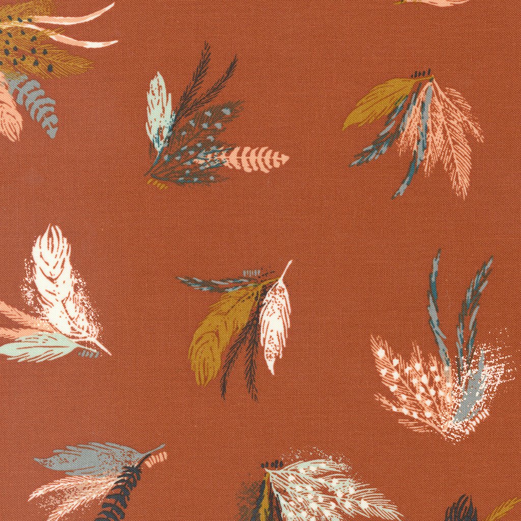 Fancy That Design House & Co. : Woodland & Wildflowers : Rust Feather Friends - the workroom