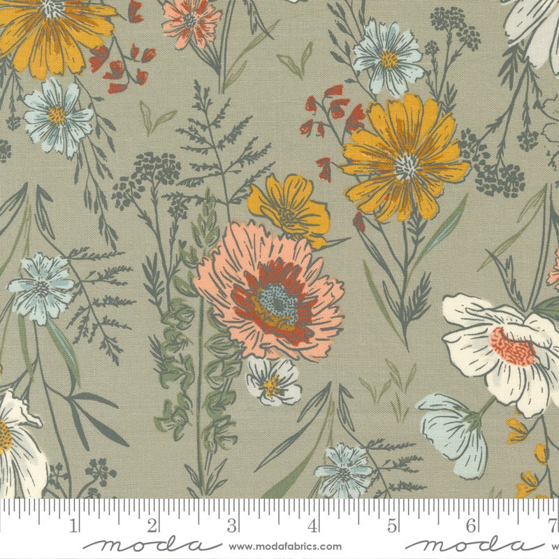 Fancy That Design House & Co. : Woodland & Wildflowers : Taupe Wildflower Wonder - the workroom