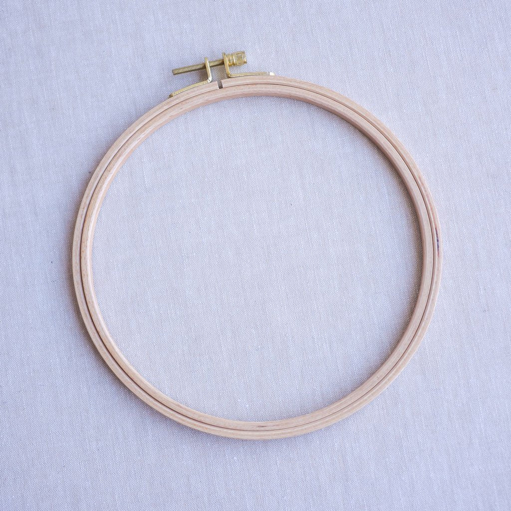 Frank A. Edmunds : Embroidery Hoop : Polished Beech : 7" - the workroom