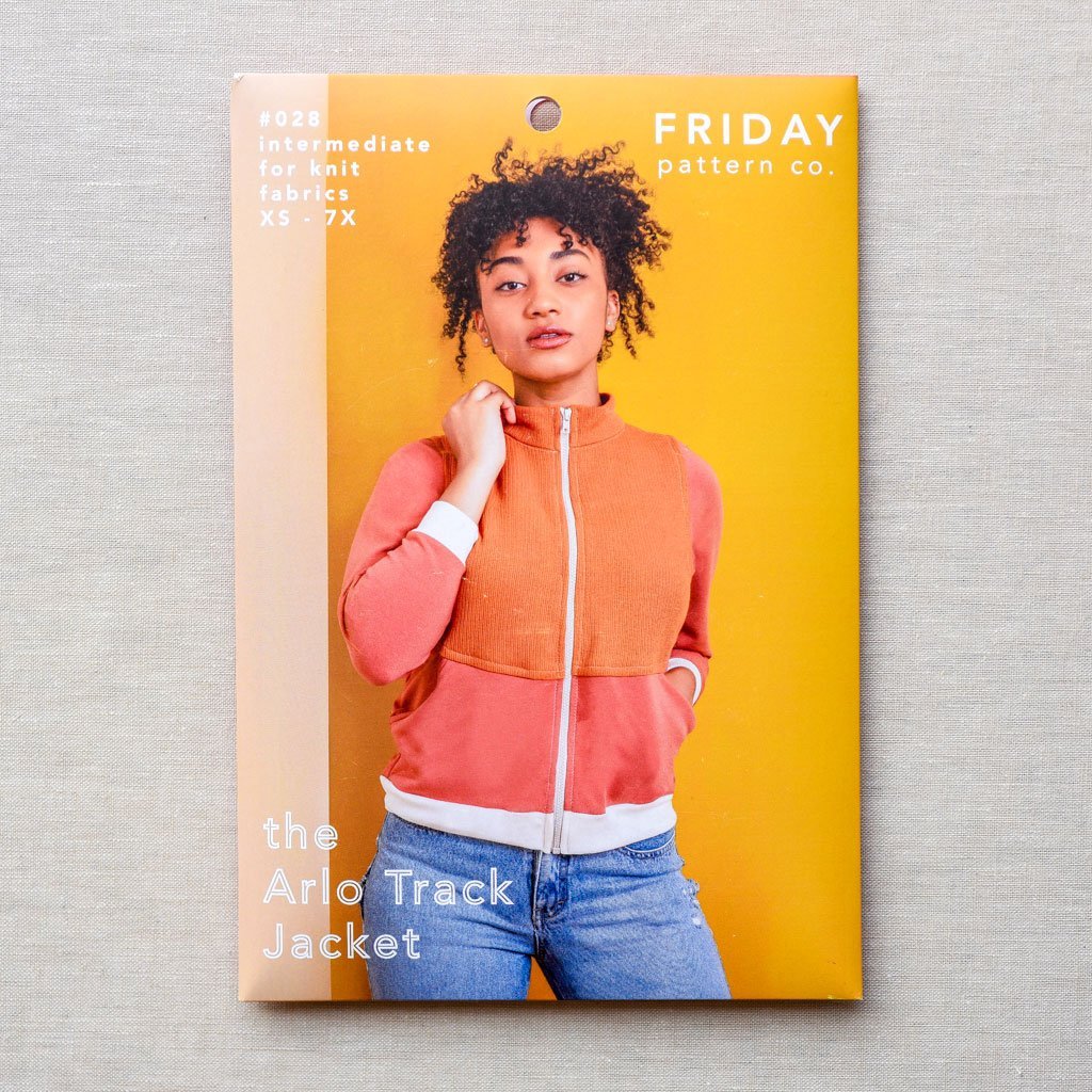 Friday Pattern Co. : Arlo Track Jacket Pattern - the workroom