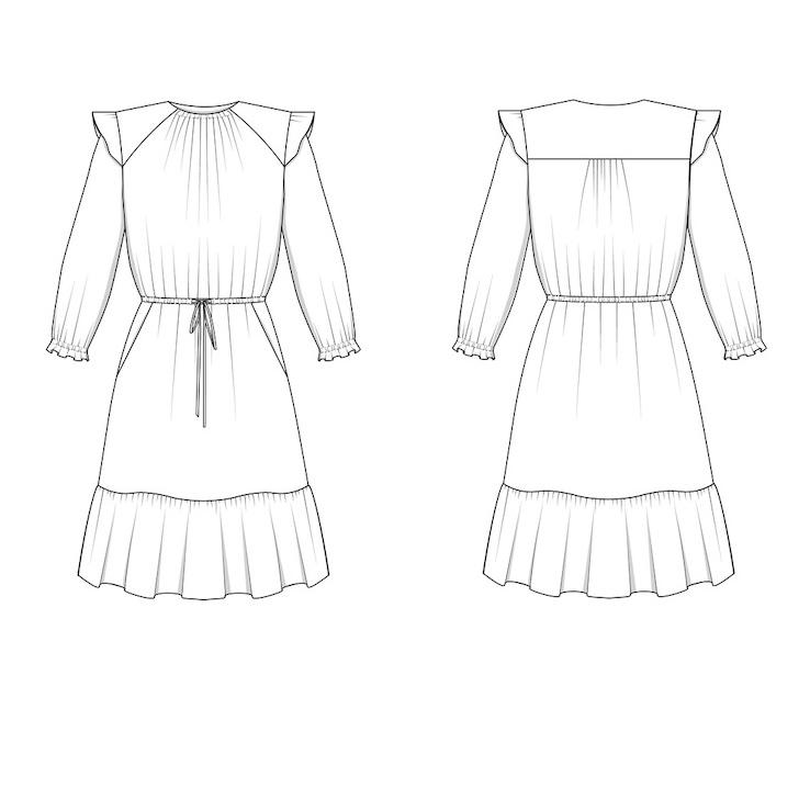 Friday Pattern Co. : Davenport Dress - the workroom