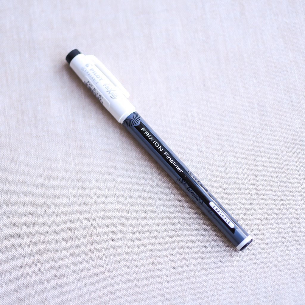 Frixion Fineliner Pen Black – the workroom