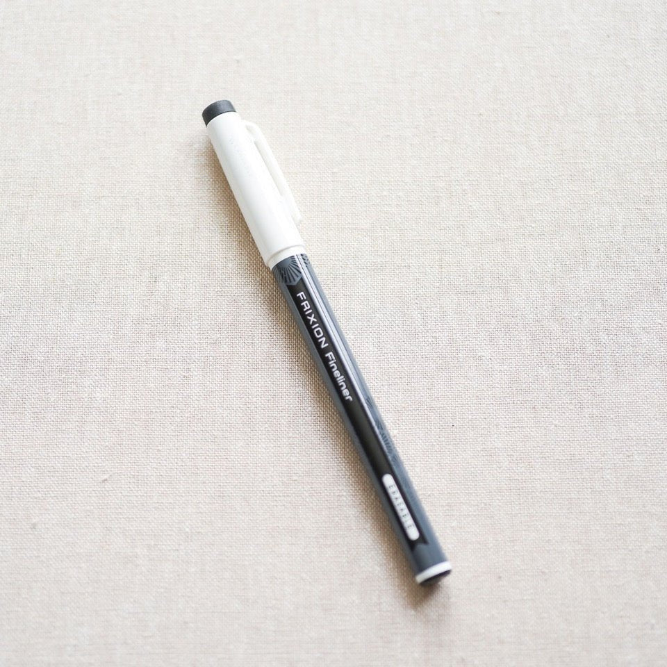 Frixion : Fineliner Pen : Black : .7mm - the workroom