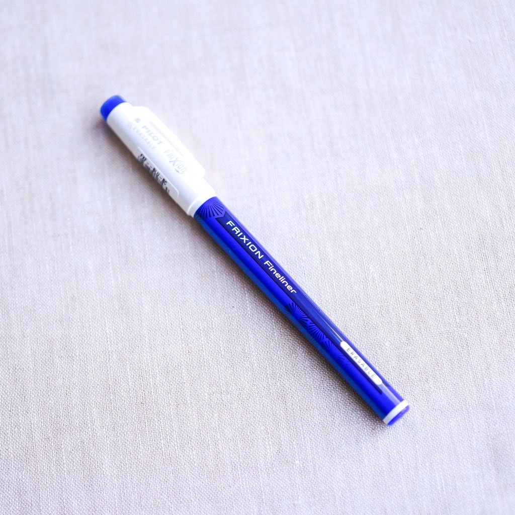 Frixion : Fineliner Pen : Blue : .6mm - the workroom
