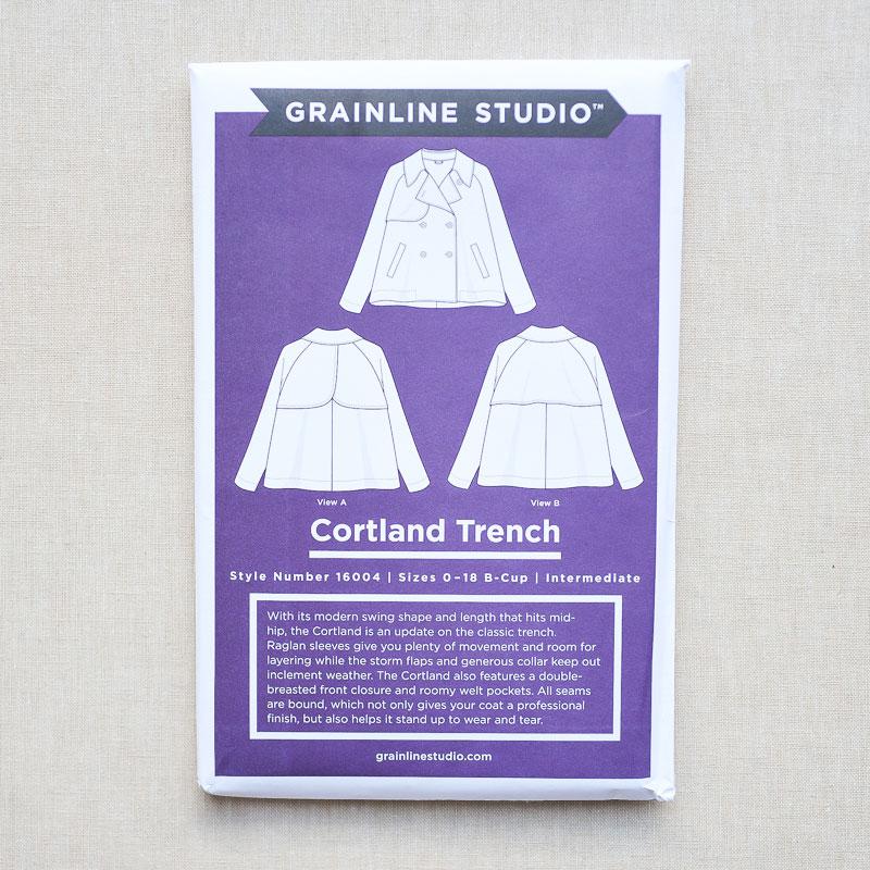 Grainline Studio : Cortland Trench Coat Pattern - the workroom