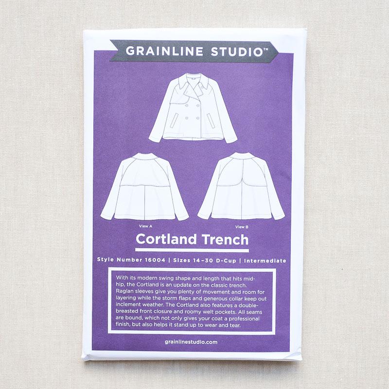 Grainline Studio : Cortland Trench Coat Pattern - the workroom