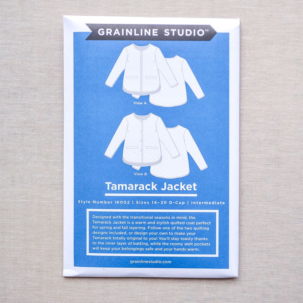 Grainline Studio : Tamarack Jacket Pattern - the workroom