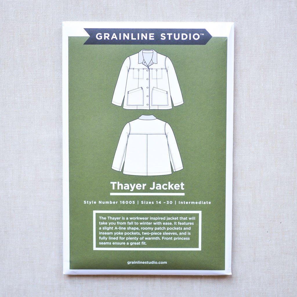 Grainline Studio : Thayer Jacket Pattern - the workroom