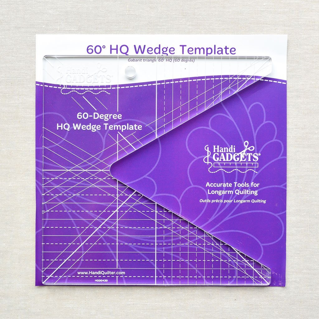 Handi Quilter : 60 Degree Wedge Template - the workroom